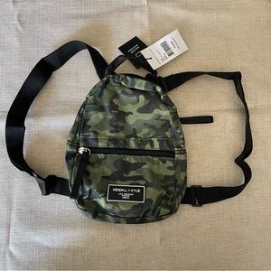 NWT Kendall and Kylie Mini Backpack Camo